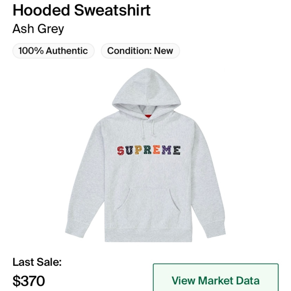 Supreme The Most Hooded Sweatshirt
